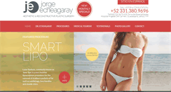 Desktop Screenshot of echeagarayplasticsurgery.com